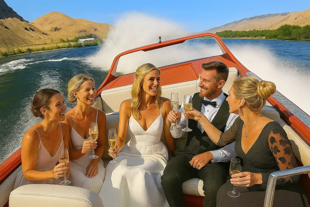 Wedding Parties on the Columbia River